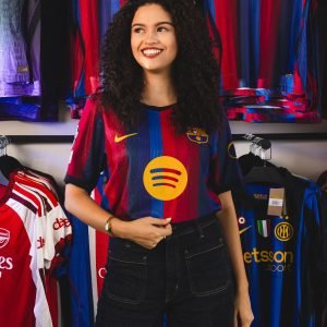 Camiseta Barcelona 26/27 · Versión Jugador – 1ª Equipación (vista alterna)